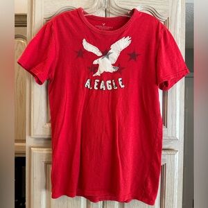 American Eagle Men’s size S Red Athletic Fit